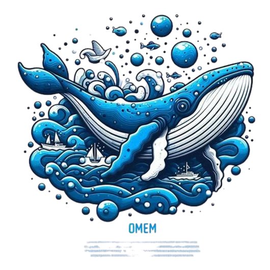 T-shirt 🌊 Cosmic Ocean Whale