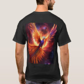 T-shirt "Cosmic Phoenix Nebula T-Shirt" (Dos)