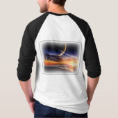 T-Shirt Cosmic Planet Basic Raglan à manches 3/4 (Dos)