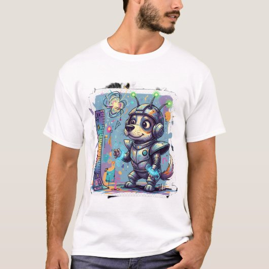 T-shirt Cosmic Pup Ranger (Devant)