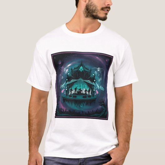 T-shirt Cosmic Soundwave (Devant)