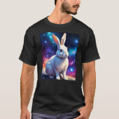 T-shirt Cosmic Space Rabbit - Intergalactic Adventure (Devant)