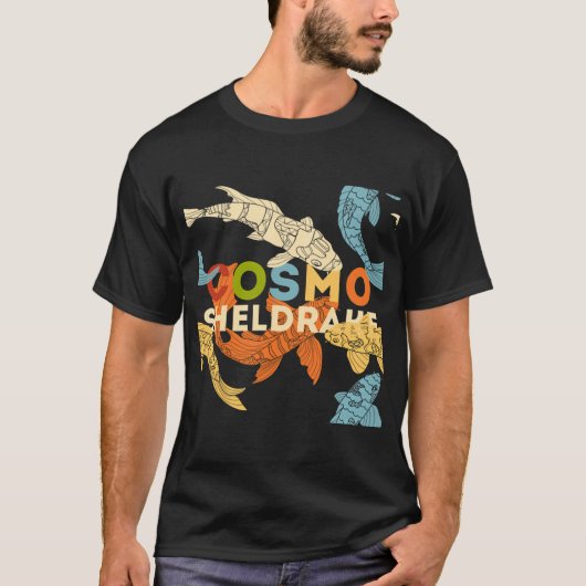 T-shirt Cosmo Sheldrake avec carpe koï (Devant)