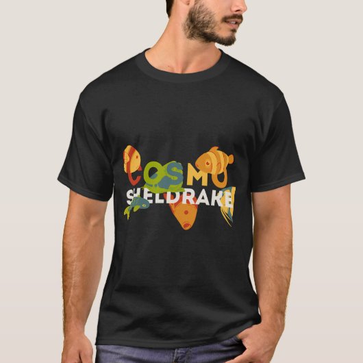 T-shirt Cosmo Sheldrake et Poisson (Devant)