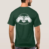 T-shirt Cosmonaute de crâne (Dos)