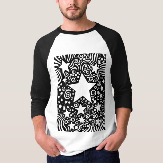 T-shirt Cosmos - customisé (Devant)
