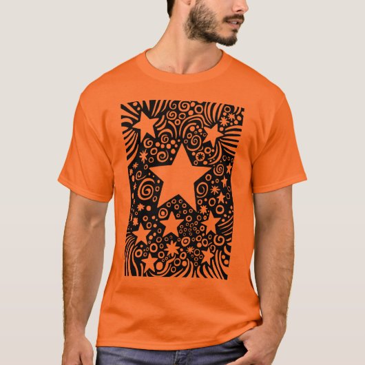 T-shirt Cosmos - Customisé (Devant)