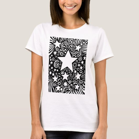 T-shirt Cosmos - Customisé (Devant)