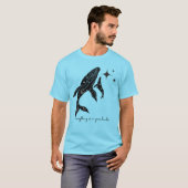 T-shirt "Cosmos dans vos mains" (Devant entier)