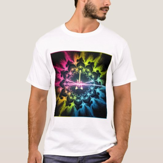T-shirt Cosmos harmoniques (Devant)