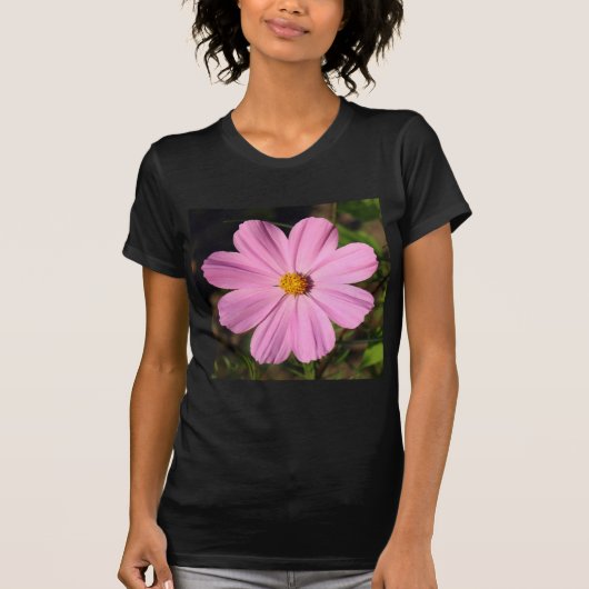 T-shirt Cosmos rose (Photo Carré) (Devant)