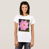 T-shirt Cosmos rose (Photo Carré) (Devant entier)