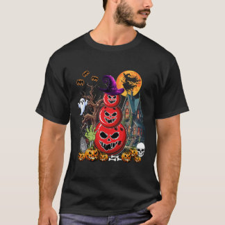 T-shirt Cosplay Bowling Bylls Costume Horreur Sorcière Hal