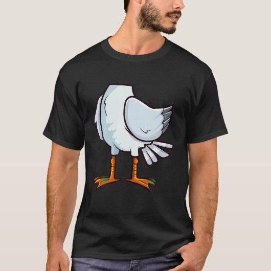 T-shirt Cosplay Costume d'Halloween Seagull drôle (Devant)