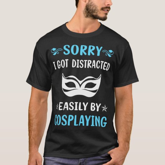T-shirt Cosplay Distrait Cosplay Cosplayer (Devant)