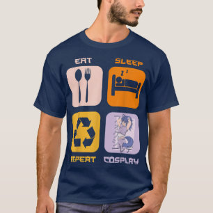 T-shirt Cosplaying Anime Cosplayer Ideas Cosplay Manga T-S