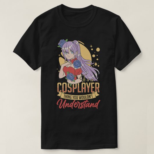 T-shirt Cosplaying Anime Cosplayer Idées Cosplay Manga Pre (Design devant)