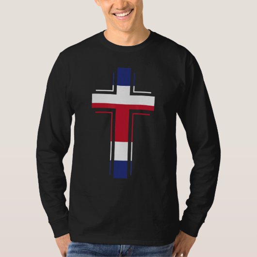 T-SHIRT COSTA RICA FAITHFUL CATHOLIC (Devant)