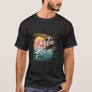 T-shirt Costa Rica Fun Tropical Beach Cruise Vacances