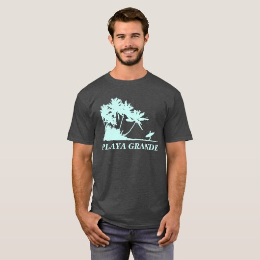 T-shirt Costa Rica Playa Grande Surf Souvenir  (Devant entier)