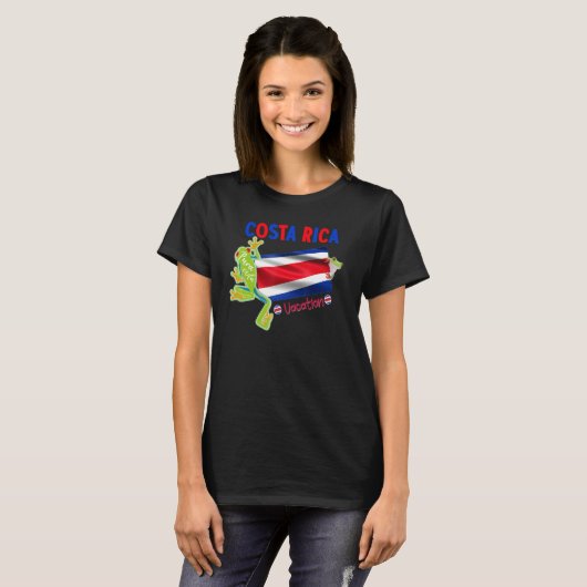 T-shirt Costa Rica Pura Vida Family Friends Vacation Match (Devant entier)