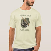 T-shirt Costa Rica Sloth Pura Vida (Devant)