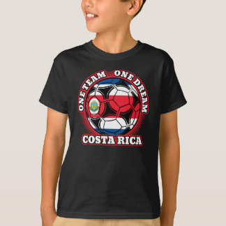 T-shirt Costa Rica Soccer One Team One Dream