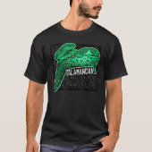 T-shirt Costa Rica Talamancan Palm Pit Viper Reptile Veno (Devant)