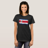 T-shirt Costa Rican Flag Costa Rica  1 (Devant entier)