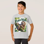T-shirt costa rican sloth bear T- shirt (Devant entier)