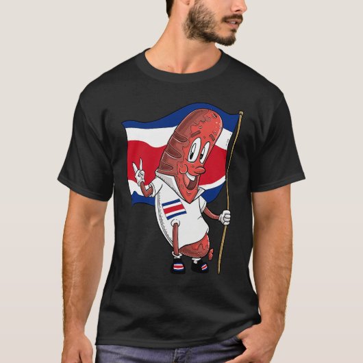 T-shirt Costarican pork roast sausage (Devant)