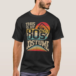 T-shirt Costu des années 80 vintage habiller les femmes Ho