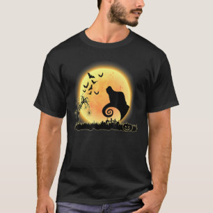 T-shirt Costum D'Halloween Costum De Collie Arrosé Et Chie