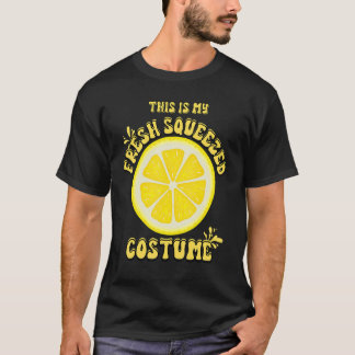 T-shirt Costume alimentaire au citron frais pour hommes fe