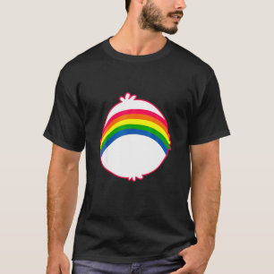 T-shirt Costume-arc-en-ciel-oreille-oreille adulte-Hallowe