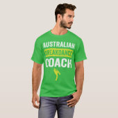 T-shirt Costume australien de break dance Coach Dancer (Devant entier)