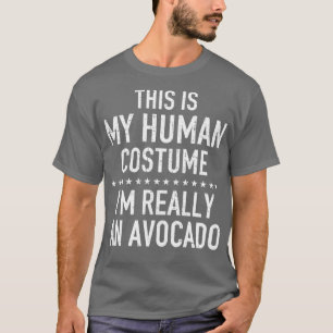 T-shirt Costume Avocado Halloween Drôle cadeau