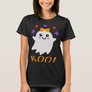 T-shirt Costume Boo Fantôme Halloween mignon