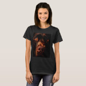 T-shirt Costume Brown Labrador Face I Chien Labrador (Devant entier)