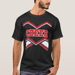 T-shirt Costume Cheer Funny Halloween filles Pom-pom girl