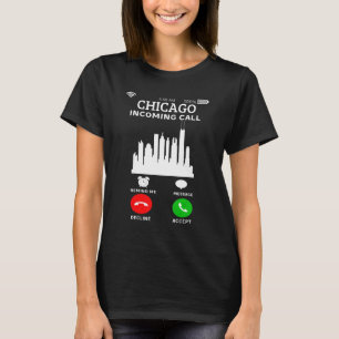 T-shirt Costume Chicago Incoming Call Chicago Illinois