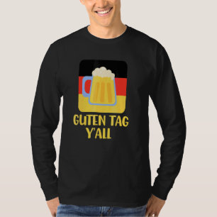 T-shirt Costume Chope de Bière Drapeau Allemand du Texas