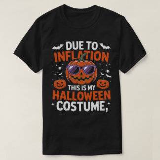 T-shirt Costume Citrouille d'inflation