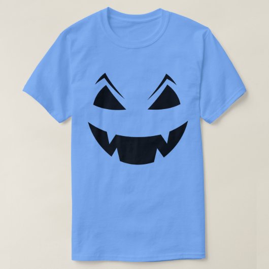 T-shirt Costume Citrouille Jack O'Lantern Halloween (Design devant)