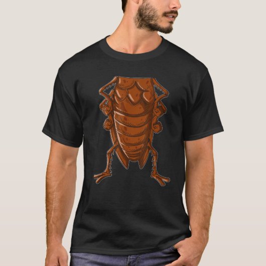 T-shirt Costume Cockroach Halloween tenue Funny en attente (Devant)