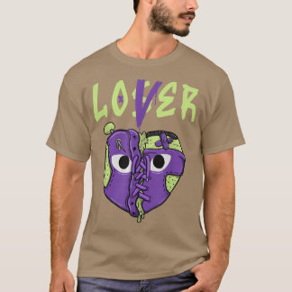 T-shirt Costume Coeur Patché Loser Pastel Goth Hall