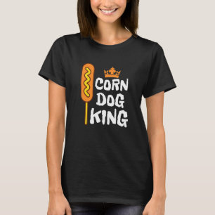 T-shirt Costume Corn Corn Chien Roi Mème Halloween mite