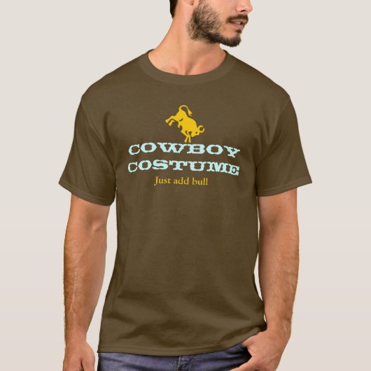 T-shirt Costume Cowboy 2 (Devant)