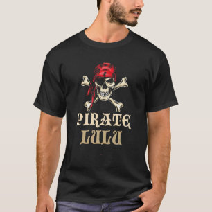 T-shirt Costume crâne Pirate Lulu Halloween