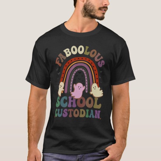 T-shirt Costume CUSTODIEN À L'ÉCOLE Faboue C'Est Ma Voitur (Devant)